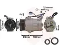 Kompresor klimatizace VAN WEZEL ‐ VAW 3700K438
