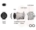 Kompresor klimatizace VAN WEZEL ‐ VAW 3700K496