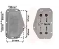 Chladi oleje VAN WEZEL ‐ VAW 37013702