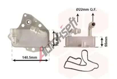 VAN WEZEL Chladi oleje *** IR PLUS *** VAW 37013708, 37013708