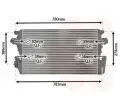 Chladi vzduchu intercooler VAN WEZEL ‐ VAW 37014706