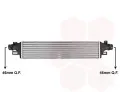 Chladi vzduchu intercooler VAN WEZEL ‐ VAW 37014719