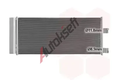 VAN WEZEL Kondenztor klimatizace VAW 37015708, 37015708