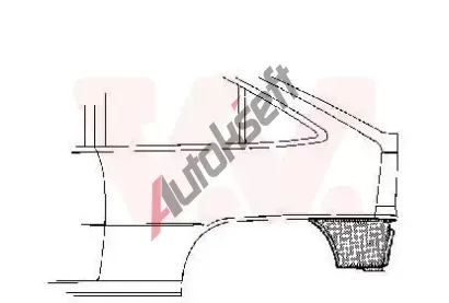 VAN WEZEL Bon stna VAW 3730134, 3730134