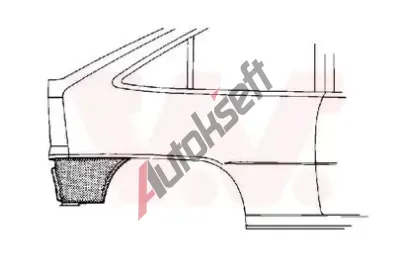 VAN WEZEL Bon stna VAW 3734134, 3734134