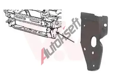 VAN WEZEL Podln nosnk VAW 3734686, 3734686