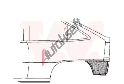 VAN WEZEL Bon stna VAW 3735134, 3735134