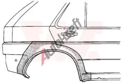 VAN WEZEL Boční stěna VAW 3735148, 3735148 VAN WEZEL Boční stěna VAW 3735148, 3735148