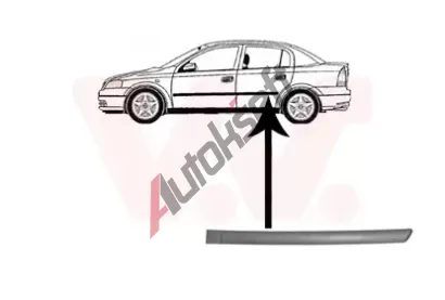 VAN WEZEL Ozdobná / ochranná lišta dveří VAW 3742425, 3742425 VAN WEZEL Ozdobná / ochranná lišta dveří VAW 3742425, 3742425