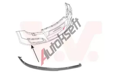 VAN WEZEL Spoiler VAW 3748504, 3748504