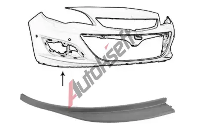 VAN WEZEL Spoiler VAW 3753501, 3753501