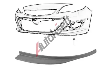 VAN WEZEL Spoiler VAW 3753502, 3753502