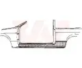 Nstupn panel VAN WEZEL ‐ VAW 3757.02