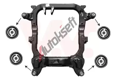 VAN WEZEL Pomocn rm / souprava nosi VAW 3768690, 3768690
