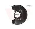 Ochrann plech proti neistotm brzdovho kotoue VAN WEZEL ‐ VAW 3769371