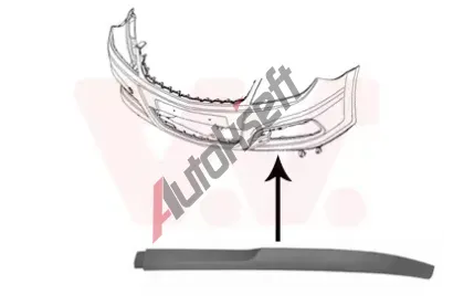 VAN WEZEL Spoiler VAW 3769501, 3769501