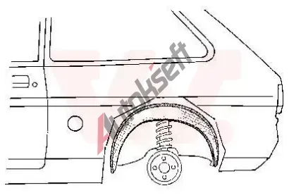 VAN WEZEL Dutina kola VAW 3770446, 3770446