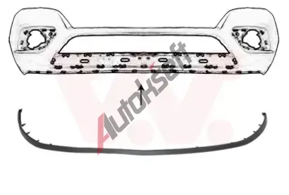 VAN WEZEL Spoiler VAW 3775500, 3775500