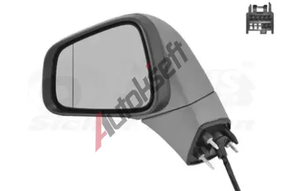 VAN WEZEL Vnější zpětné zrcátko HAGUS VAW 3775817, 3775817 VAN WEZEL Vnější zpětné zrcátko HAGUS VAW 3775817, 3775817