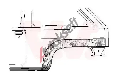 VAN WEZEL Bon stna VAW 3776145, 3776145