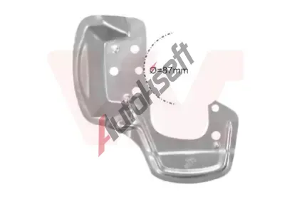 VAN WEZEL Ochrann plech proti rozstikovn - brzdov kotou VAW 3776372, 3776372