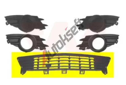 VAN WEZEL Větrací mřížka - nárazník VAW 3782590, 3782590 VAN WEZEL Větrací mřížka - nárazník VAW 3782590, 3782590