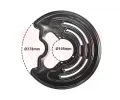 Ochrann plech proti neistotm brzdovho kotoue VAN WEZEL ‐ VAW 3794374