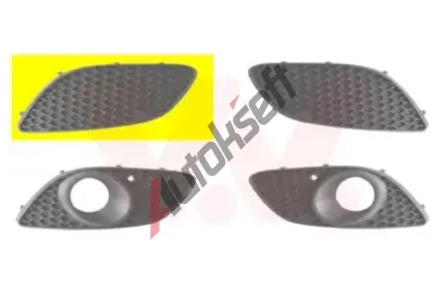 VAN WEZEL Větrací mřížka - nárazník VAW 3796592, 3796592 VAN WEZEL Větrací mřížka - nárazník VAW 3796592, 3796592