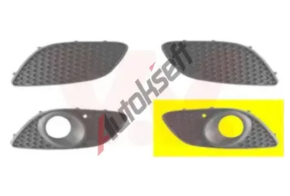 VAN WEZEL Větrací mřížka nárazníku VAW 3796593, 3796593 VAN WEZEL Větrací mřížka nárazníku VAW 3796593, 3796593