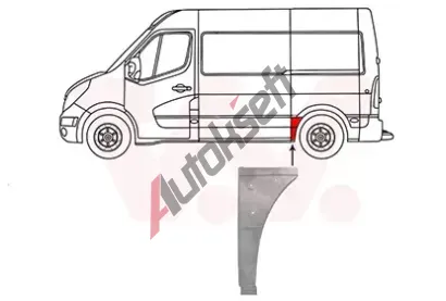 VAN WEZEL Bo�n� st�na VAW 3799141, 3799141