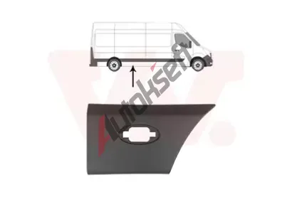 VAN WEZEL Ozdobn / ochrann lita bon stny VAW 3799408, 3799408