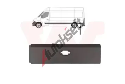 VAN WEZEL Ozdobná / ochranná lišta boční stěny VAW 3799427, 3799427  VAN WEZEL Ozdobná / ochranná lišta boční stěny VAW 3799427, 3799427