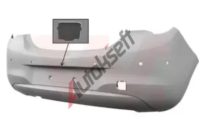 VAN WEZEL Nárazník VAW 3804548, 3804548 VAN WEZEL Nárazník VAW 3804548, 3804548