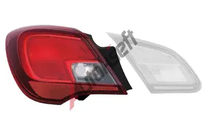 VAN WEZEL Zadní světlo VAW 3804931, 3804931 VAN WEZEL Zadní světlo VAW 3804931, 3804931