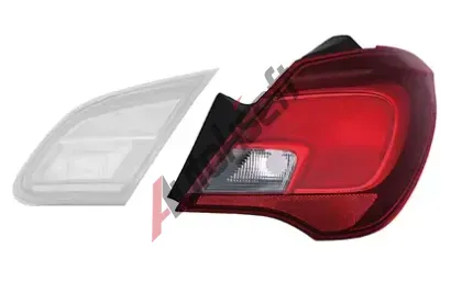 VAN WEZEL Zadn svtlo VAW 3804936, 3804936