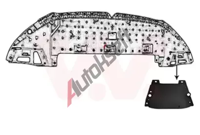 VAN WEZEL Spoiler VAW 3805502, 3805502