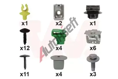 VAN WEZEL Montážní sada - nárazník VAW 3805794, 3805794 VAN WEZEL Montážní sada - nárazník VAW 3805794, 3805794