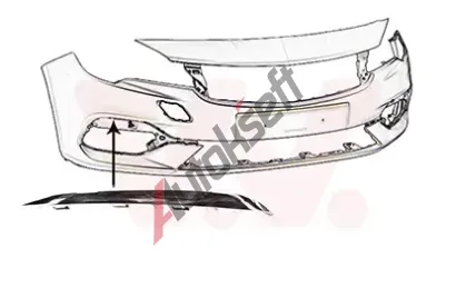 VAN WEZEL Ozdobn / ochrann lita nraznku VAW 3812598, 3812598