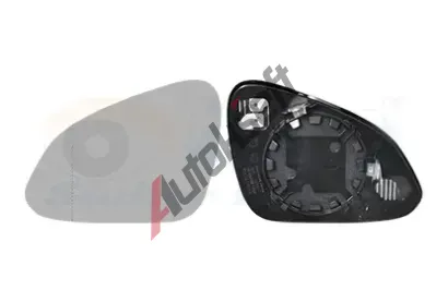 VAN WEZEL Sklo do zrctka - vnj zrctko VAW 3850837, 3850837