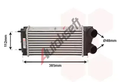 VAN WEZEL Chladi vzduchu intercooler VAW 40004299, 40004299