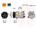 Kompresor klimatizace VAN WEZEL ‐ VAW 4000K322