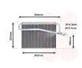 VAN WEZEL Vparnk - klimatizace ‐ VAW 4000V039