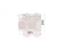 Vparnk klimatizace VAN WEZEL ‐ VAW 4000V351