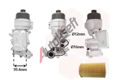 VAN WEZEL Chladič oleje VAW 40013702, 40013702 VAN WEZEL Chladič oleje VAW 40013702, 40013702