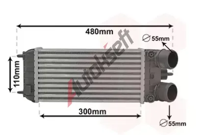VAN WEZEL Chladi� vzduchu intercooler VAW 40014702, 40014702