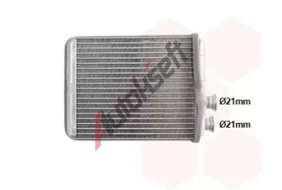 VAN WEZEL Vmnk tepla vnitnho vytpn VAW 40016701, 40016701