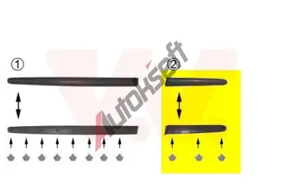 VAN WEZEL Ozdobn/ochrann lita - bon stna VAW 4028430, 4028430