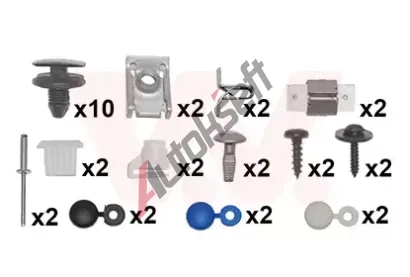 VAN WEZEL Montn sada - nraznk VAW 4029794, 4029794