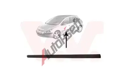 VAN WEZEL Ozdobn / ochrann lita dve VAW 4040403, 4040403