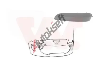 VAN WEZEL Ozdobn / ochrann lita nraznku VAW 4042585, 4042585